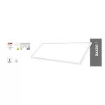 Panel LED natynkowy BAXXO 30×120 36W IP20 neutralna biel