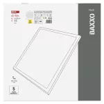 Panel LED natynkowy BAXXO 60×60 36W IP20 neutralna biel