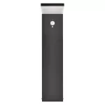 Słupek oświetleniowy LED Garden VEREA solarna, ciepła biel, max 460 lm, IP44, PIR