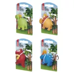 Brelok LED dinozaury 3× LR54, 24 szt., display box