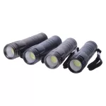 Latarka 3W LED COB, 100 lm 3× AAA, 12 szt., display box