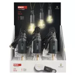 Żarówka LED 90 lm, ładowalna 9 szt display box