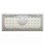 Oprawa LED Garden BRIXO solarna z PIR, 900 lm, NW, biała