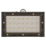 Oprawa LED Garden BRIXO solarna z PIR, 350 lm, NW, czarna