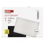 Naświetlacz LED TAMBO, 30 W, 3000 lm, IP65, czarny