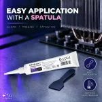 Qoltec Profesjonalna pasta termoprzewodząca 1.42 W/m-K | 100g  | Biała