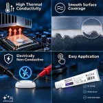 Qoltec Profesjonalna pasta termoprzewodząca 1.42 W/m-K | 100g  | Biała