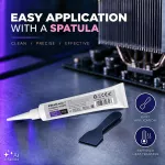 Qoltec Pasta termoprzewodząca 3.17 W/m-K | 100g | Srebrna
