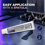 Qoltec Profesjonalna pasta termoprzewodząca 4.63 W/m-K | 100g | Szara