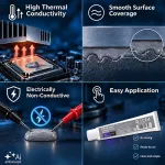 Qoltec Profesjonalna pasta termoprzewodząca 4.63 W/m-K | 100g | Szara