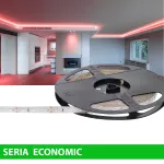 Taśma LED IP63 hermetyczna | Czerwona | 12V | 300 LED | SMD5050 | Rolka 5m | 2 lata gwarancji