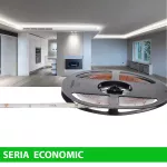 Taśma LED IP63 hermetyczna | Zimna biała 6000–7000K | 12V | 30 LED/m | SMD2835 | Rolka 5m | 2 lata gwarancji