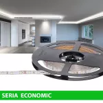 Taśma LED wodoodporna IP63 | Zimna biała 6500K | 12V | 300 LED/5m | 25W | SMD2835 | Rolka 5m | 2 lata gwarancji
