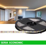 Taśma LED hermetyczna IP63 | Ciepła biała 3000K | 12V | 60 LED/m | SMD5050 | Rolka 5m | 2 lata gwarancji