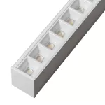 Oprawa liniowa ALIN LED AL-LL5D-WW-RST-W-NT 1700mm 33W 5346lm 3000K raster biały natynkowa kolor biały 5 lat Gwar.