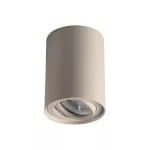 Oprawa BORD XS DLP-50-BE GU10 max 10W IP20 okrągły kolor beżowy