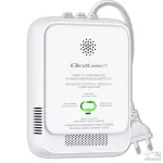 Qoltec Certyfikowany Czujnik wycieku gazu ziemnego i tlenku węgla (czadu) | detektor CH4  CO | alarm 85dB | LED