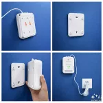 Qoltec Certyfikowany Czujnik wycieku gazu ziemnego | detektor CH4 | NG | Tuya | Wi-Fi | alarm 85dB | LED