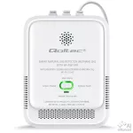 Qoltec Certyfikowany Czujnik wycieku gazu ziemnego | detektor CH4 | NG | Tuya | Wi-Fi | alarm 85dB | LED