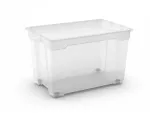 KETER POJEMNIK 52L R-BOX 56x38x36cm XL TRANSPARENTNY