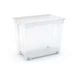 KETER POJEMNIK 76L R-BOX 56x38x47cm TRANSPARENTNY
