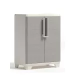 KETER SZAFA NISKA LINEAR WOOD KREMOWY/ BEŻOWY