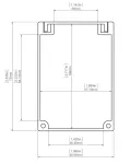 Profil Led BOX 1m anodowany KLUŚ
