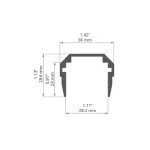 Profil Led TEKNIK-ZM-TK 3m KLUŚ