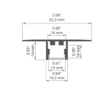 Profil Led PDS-T 2m KLUŚ