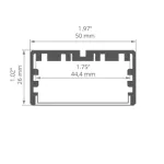 Profil Led LIPOD-50 2m anodowany KLUŚ