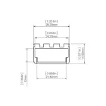 Profil Led GIZA-LL 2m anodowany KLUŚ