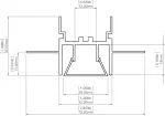 Profil Led FOLED 2m KLUŚ