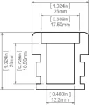 Profil Led HR-LINE 2m KLUŚ