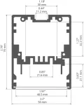 Profil Led MOD-50 3m KLUŚ