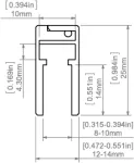 Profil Led KRAV-810 2m anodowany KLUŚ