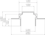 Profil Led TEKNIK-ZM 2m KLUŚ