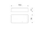 Sterownik MiLight RGB 12-24V 6/12A        FUT037S+