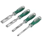 Zestaw dłut do drewna 6 - 25mm 4elem. STALCO S013000625