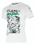 T-shirt męski BONO PAINTER biały XS STALCO S090644501