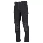 Spodnie robocze jeansowe DANNY czarny M STALCO S090181002
