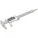 Suwmiarka cyfrowa zakres 0-150mm, dokładność 0,01mm bateria 1,5V STALCO S010501215