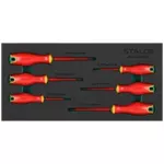 Wkrętaki elektrotechniczne PH/PZ, 6 elem. stal S2 1000V wkład EVA STALCO S026388802