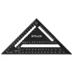 Aluminiowa ekierka budowlana ze stopką 175 mm grubość 3,8 mm STALCO S010417303