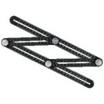 Kątownik regulowany szablonowy z aluminium STALCO S010417315