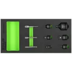 Zestaw adaptorów 9elem. CrV EVA STALCO PERFECT S026399924