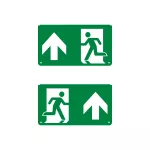 Oprawa EM EXIT PICTO UP LEDV