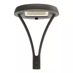 Oprawa URBANFLEX POST-TOP Y ZHAGA TOP-BOTTOM 020W 727 RW45SM ZHAGA TOP+BOTTOM CABLE 1M 2X1.5 UMBRA GREY CLASS 2