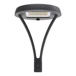 Oprawa URBANFLEX POST-TOP Y ZHAGA TOP-BOTTOM 040W 730 RV35ST ZHAGA TOP+BOTTOM CABLE 1M 2X1.5 DARK GREY CLASS 2