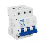 Wyłącznik nadprądowy, 6kA, B, 3-biegunowy, 40A OCB/B40/3P biały