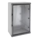 Obudowa z tworzywa IP67 400×600×200, drzwi transparentne UNI PRO 5/T szary